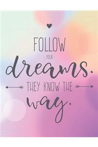 Follow Your Dreams They Know the Way
