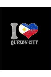 I Love Quezon City Notebook