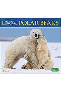 National Geographic Polar Bears 2018 Wall Calendar