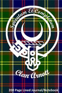 Clan Arnott 200 Page Lined Journal/Notebook