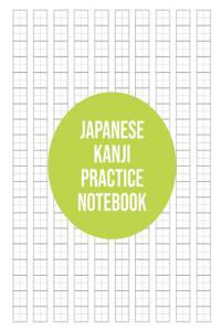 Japanese Kanji Practice Notebook