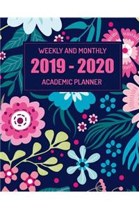 2019-2020 Academic Planner Weekly and Monthly