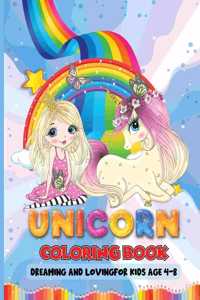 Unicorn Coloring Book 2