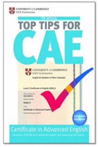 The Official Top Tips for Cae Paperback [With CDROM]