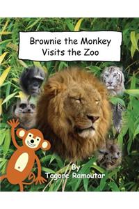 Brownie the Monkey Visits the Zoo