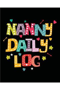 Nanny Daily Log