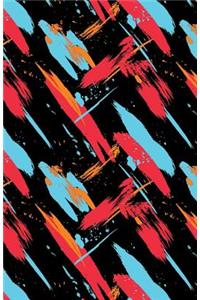 Journal Notebook Crazy Paint Splatters 2