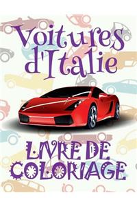 ? Voitures d'Italie ? Voitures Livre de Coloriage pour les gar?ons ? Livre de Coloriage 7 ans ? Livre de Coloriage enfant 7 ans