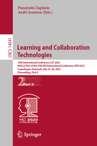 Learning and Collaboration Technologies