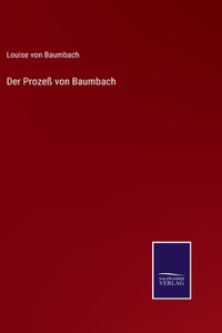 Der Prozeß von Baumbach
