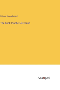 Book Prophet Jeremiah