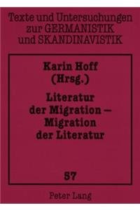 Literatur Der Migration - Migration Der Literatur