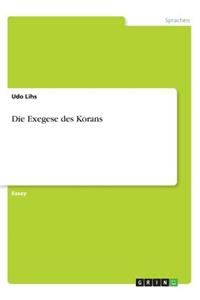Die Exegese des Korans