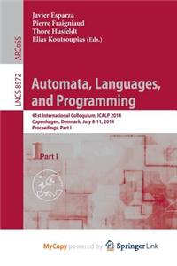 Automata, Languages, and Programming