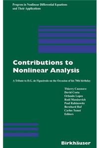 Contributions to Nonlinear Analysis