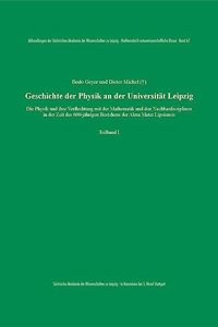 Geschichte Der Physik an Der Universitat Leipzig