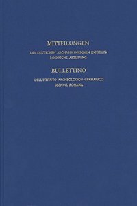 Mitteilungen Des Deutschen Archaologischen Instituts, Romische Abteilung