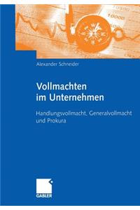 Vollmachten im Unternehmen