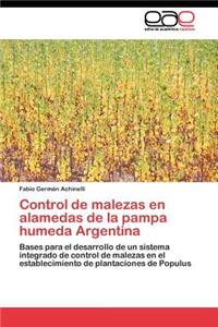 Control de malezas en alamedas de la pampa humeda Argentina