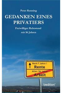 Gedanken Eines Privatiers