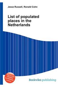 List of Populated Places in the Netherlands