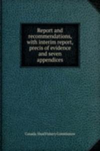 Report and recommendations
