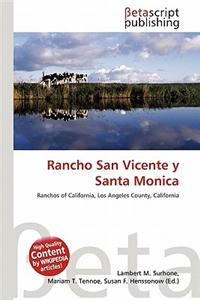 Rancho San Vicente y Santa Monica