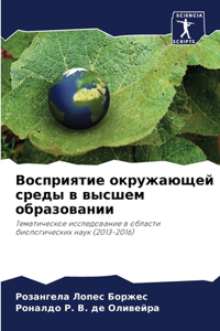 Восприятие окружающей среды в высшем обра