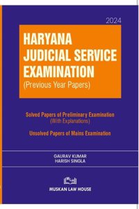 Haryana Judicial Service Examination (Previous Year Papers)