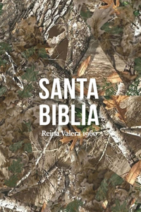 Biblia Rvr 1960 Compacta Símil Piel Camuflaje Hojas Verde (Bible Rvr 1960 Compact Size Leatherlike Green Leaves Camouflage (Spanish Edition)