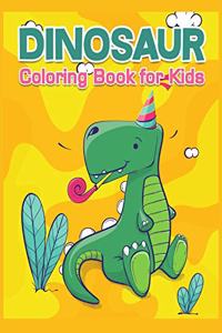 Dinosaur Coloring Book for Kids