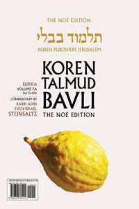 Koren Talmud Bavli V7a: Sukka, Daf 2a-20b, Noeי Color Pb, H/E