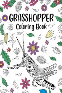 Grasshopper Coloring Book