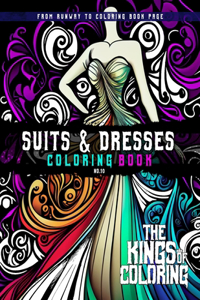 Suits & Dresses Coloring Book