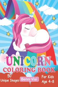 Unicorn Coloring Book for kids to 4 -8 ( ALL COUNTRY)