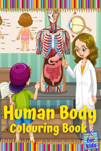 Human Body Colouring Book for Kids