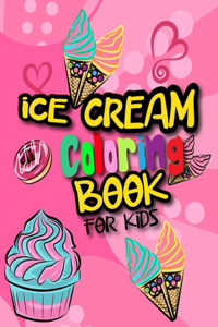 Ice Cream Coloring Books For Kids