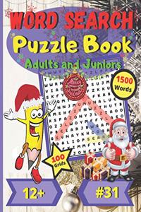 Word Search Puzzle Book Adults and Juniors #31