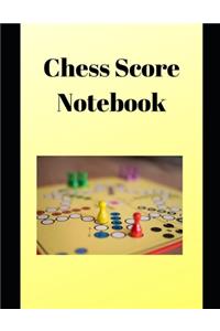 Chess Score Notebook