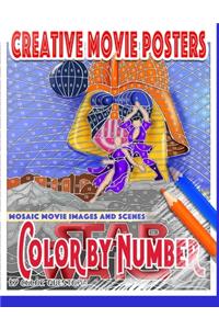 Creative Movie Posters Color by Number Mosaic Movie Images and Scenes