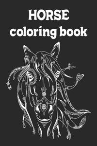 Horse Coloring Book
