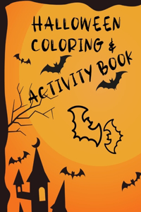 Halloween Coloring and Activity Book