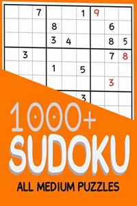 1000+ Sudoku All Medium Puzzles