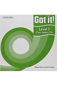 Got it! Level 1 Class Audio CDs