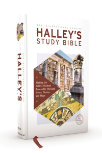 Niv, Halley's Study Bible, Hardcover, Red Letter Edition, Comfort Print