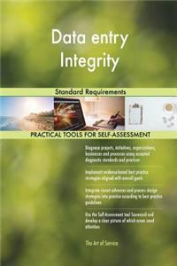 Data entry Integrity Standard Requirements