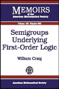 Semigroups Underlying First-order Logic