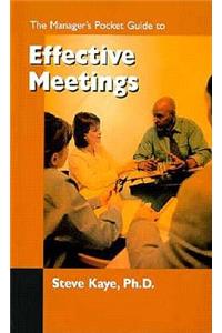 Managers Pocket Guide to Effective Meetings