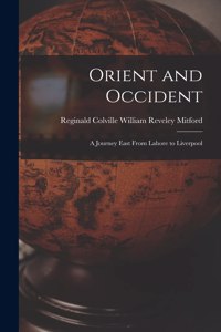 Orient and Occident