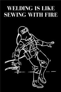 Welding is Like Sewing With Fire